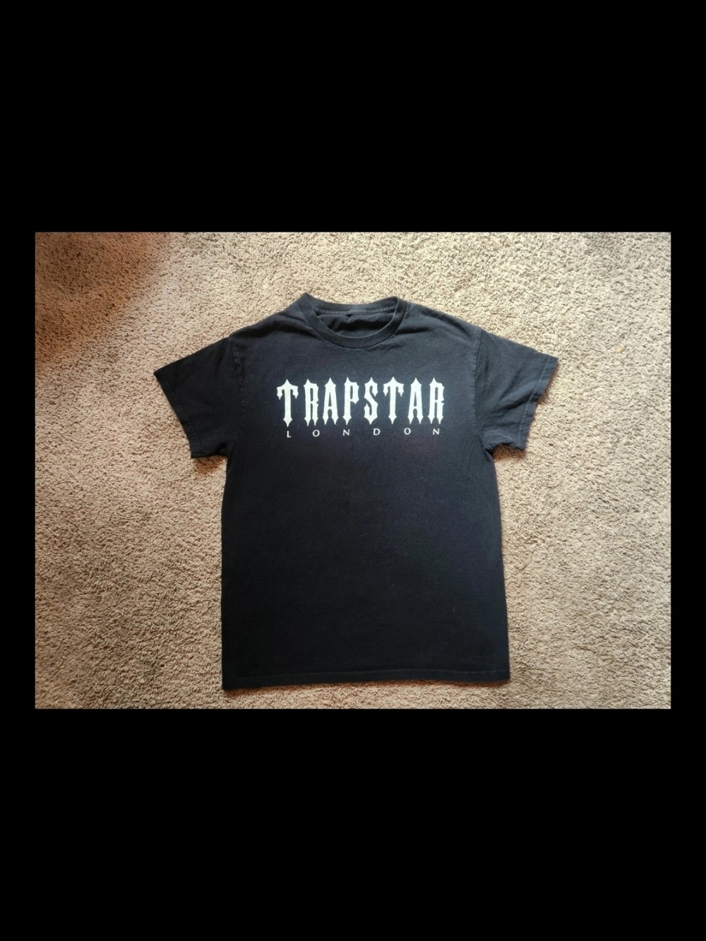 Trapstar London Black T-Shirt | Men’s XS
